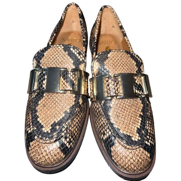 Sarto by Franco Sarto Woman‎ JOHANA Slip-On Leather Loafers Size; 6 m - Picture 1 of 7